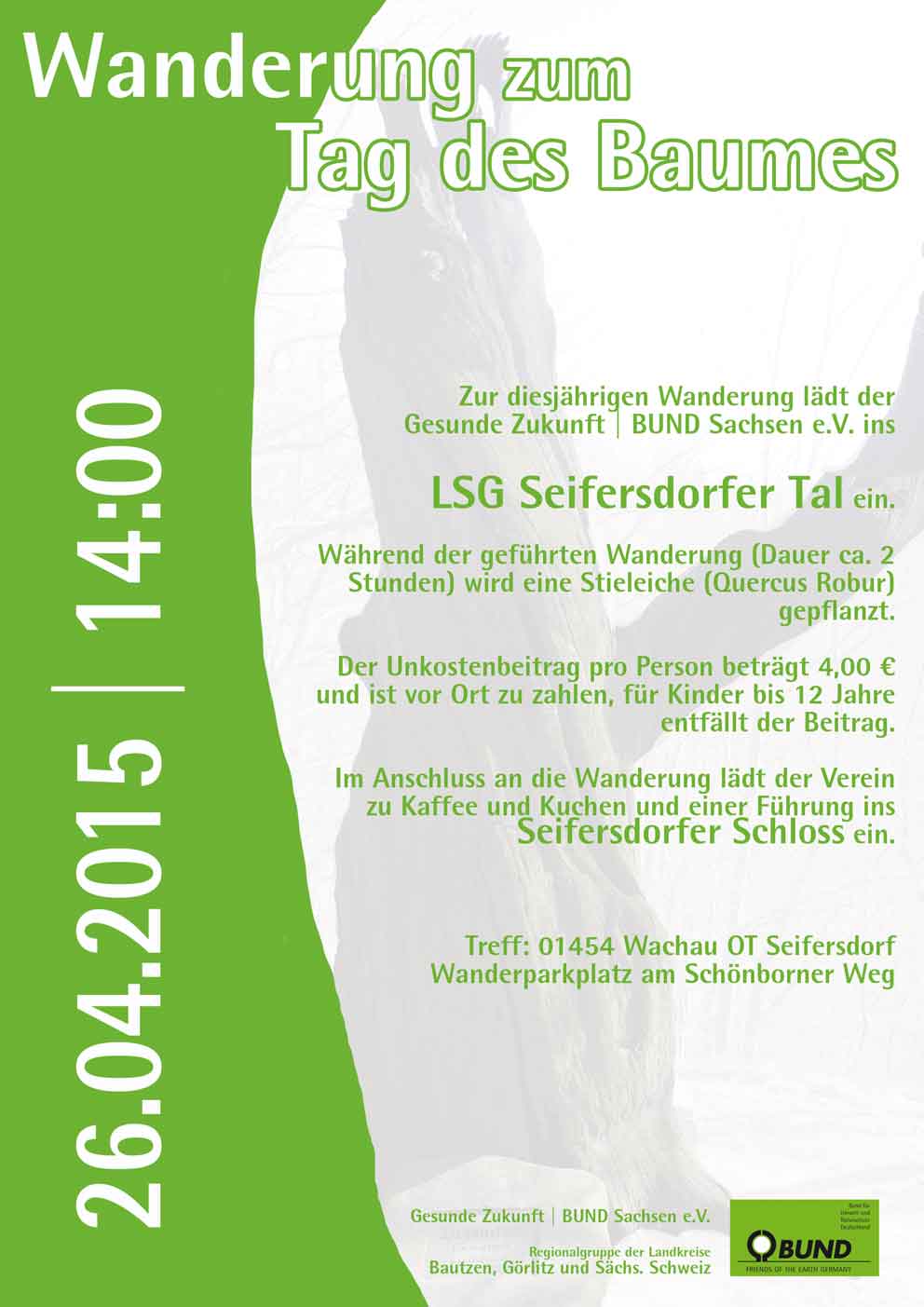 Wanderung zum Tag des Baumes 2015